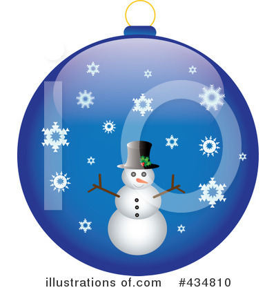 Royalty-Free (RF) Christmas Bulb Clipart Illustration by Pams Clipart - Stock Sample #434810