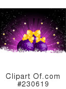 Christmas Bulbs Clipart #230619 by elaineitalia