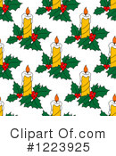 Christmas Candle Clipart #1223925 by Vector Tradition SM