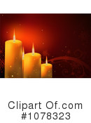Christmas Candles Clipart #1078323 by dero