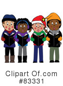 Christmas Caroling Clipart #83331 by Pams Clipart