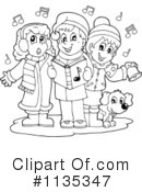 Christmas Carols Clipart #1135347 by visekart