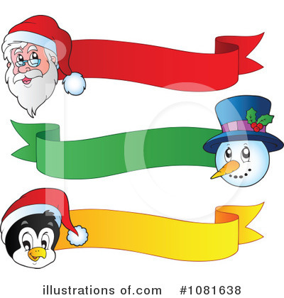 Royalty-Free (RF) Christmas Clipart Illustration by visekart - Stock Sample #1081638