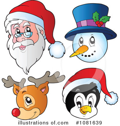 Royalty-Free (RF) Christmas Clipart Illustration by visekart - Stock Sample #1081639