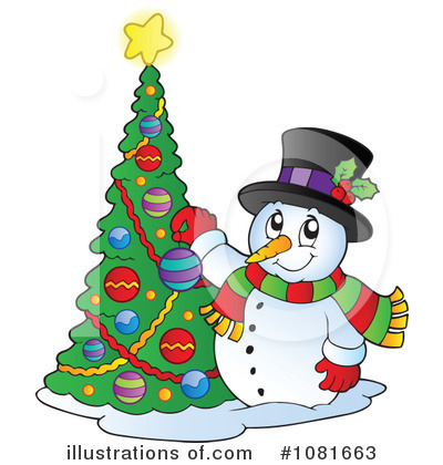 Royalty-Free (RF) Christmas Clipart Illustration by visekart - Stock Sample #1081663