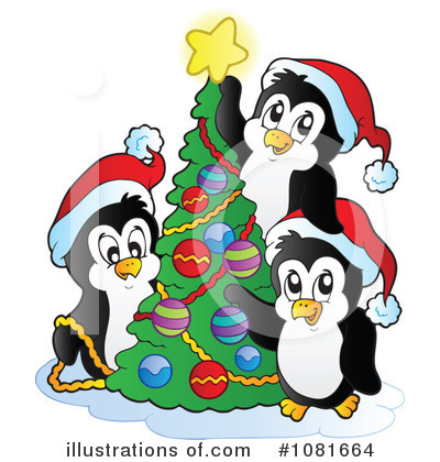 Royalty-Free (RF) Christmas Clipart Illustration by visekart - Stock Sample #1081664