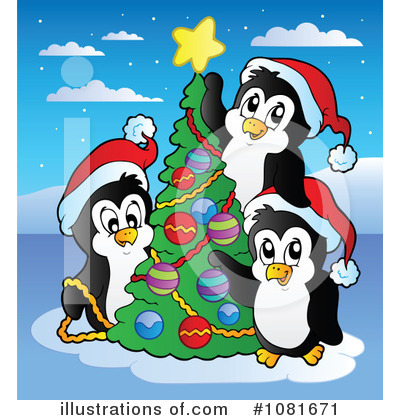 Royalty-Free (RF) Christmas Clipart Illustration by visekart - Stock Sample #1081671