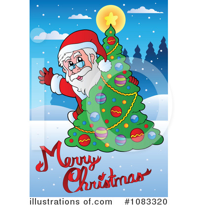 Royalty-Free (RF) Christmas Clipart Illustration by visekart - Stock Sample #1083320