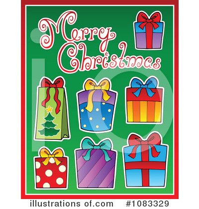 Royalty-Free (RF) Christmas Clipart Illustration by visekart - Stock Sample #1083329