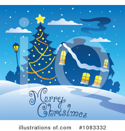 Royalty-Free (RF) Christmas Clipart Illustration by visekart - Stock Sample #1083332