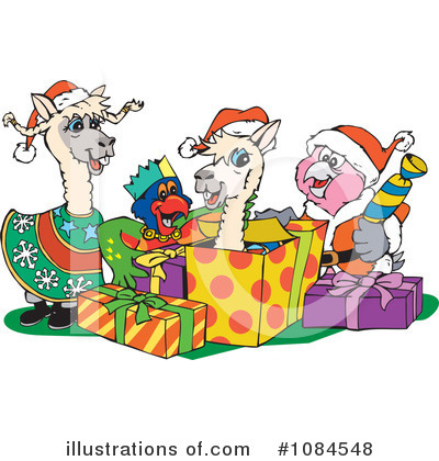 Royalty-Free (RF) Christmas Clipart Illustration by Dennis Holmes Designs - Stock Sample #1084548