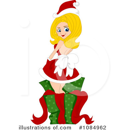 Christmas Pinup Clipart #1084962 by BNP Design Studio