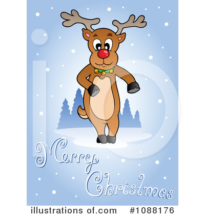 Merry Christmas Clipart #1088176 by visekart
