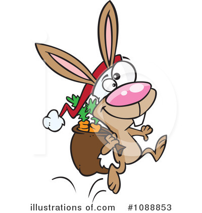 Bunny Clipart #1088853 by toonaday