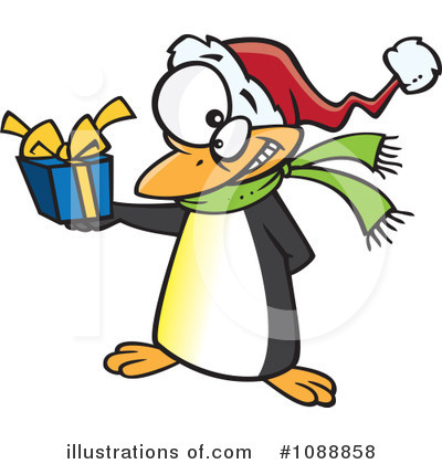 Penguin Clipart #1088858 by toonaday