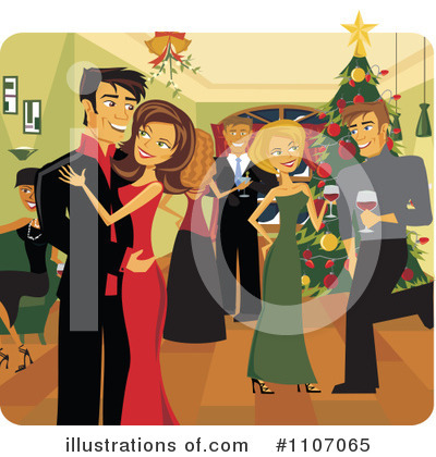 Royalty-Free (RF) Christmas Clipart Illustration by Amanda Kate - Stock Sample #1107065