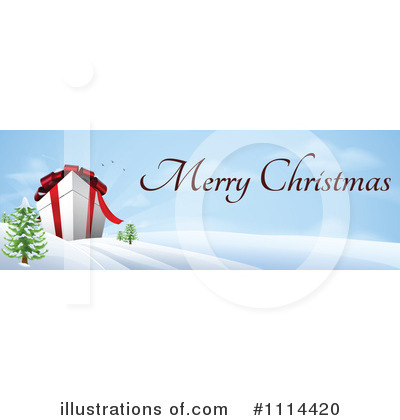 Christmas Banner Clipart #1114420 by AtStockIllustration