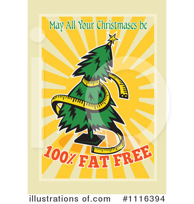 Christmas Tree Clipart #1116394 by patrimonio