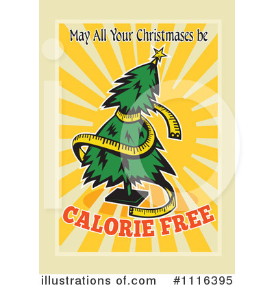 Christmas Tree Clipart #1116395 by patrimonio