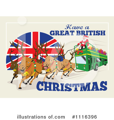 Royalty-Free (RF) Christmas Clipart Illustration by patrimonio - Stock Sample #1116396