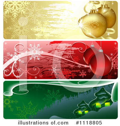 Christmas Banner Clipart #1118805 by dero