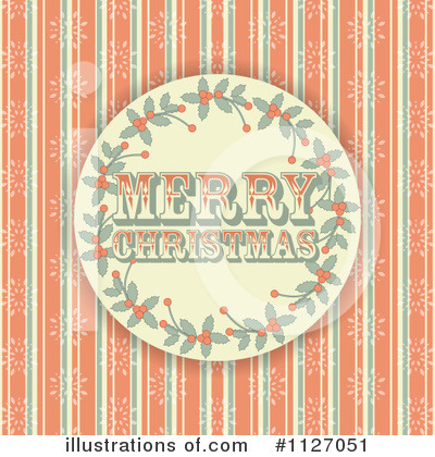 Merry Christmas Clipart #1127051 by elaineitalia