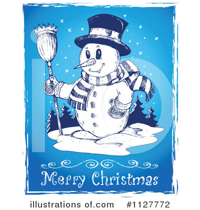 Royalty-Free (RF) Christmas Clipart Illustration by visekart - Stock Sample #1127772