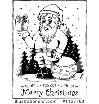 Merry Christmas Clipart #1127780 by visekart