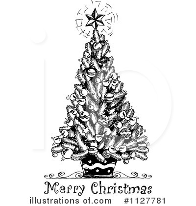 Merry Christmas Clipart #1127781 by visekart
