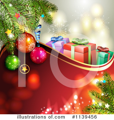 Christmas Background Clipart #1139456 by merlinul