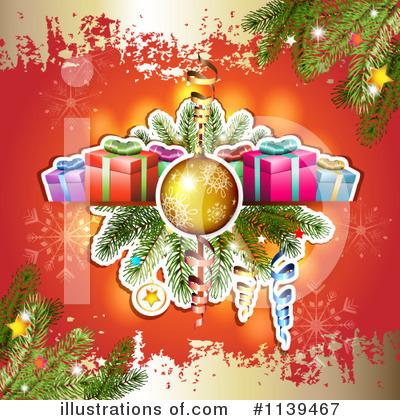 Royalty-Free (RF) Christmas Clipart Illustration by merlinul - Stock Sample #1139467