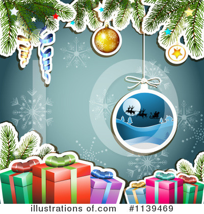 Royalty-Free (RF) Christmas Clipart Illustration by merlinul - Stock Sample #1139469