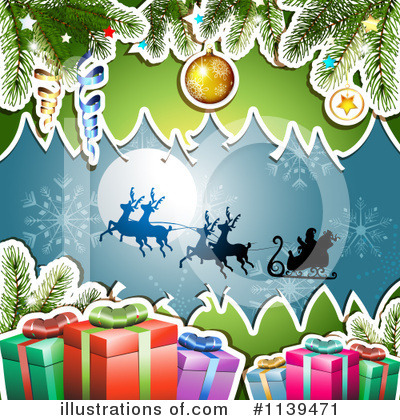Royalty-Free (RF) Christmas Clipart Illustration by merlinul - Stock Sample #1139471