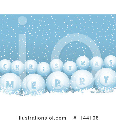 Merry Christmas Clipart #1144108 by elaineitalia