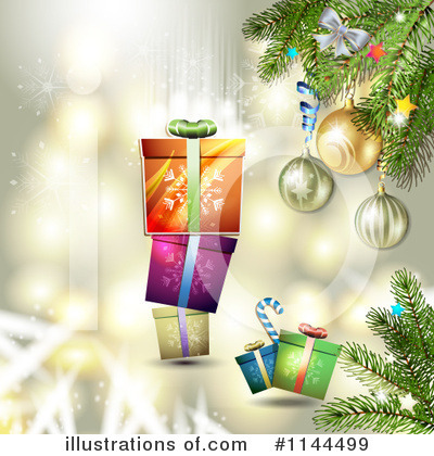 Royalty-Free (RF) Christmas Clipart Illustration by merlinul - Stock Sample #1144499