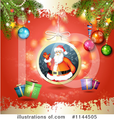 Royalty-Free (RF) Christmas Clipart Illustration by merlinul - Stock Sample #1144505