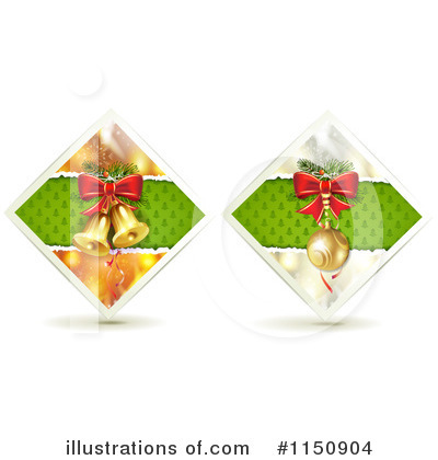 Christmas Bells Clipart #1150904 by merlinul