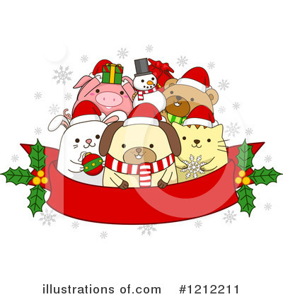 Royalty-Free (RF) Christmas Clipart Illustration by BNP Design Studio - Stock Sample #1212211