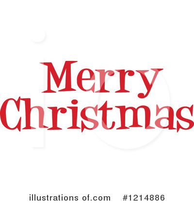 Christmas Greeting Clipart #1214886 by Hit Toon