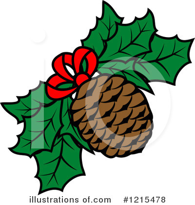 Pinecone Clipart #1215478 by Vector Tradition SM