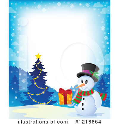 Royalty-Free (RF) Christmas Clipart Illustration by visekart - Stock Sample #1218864