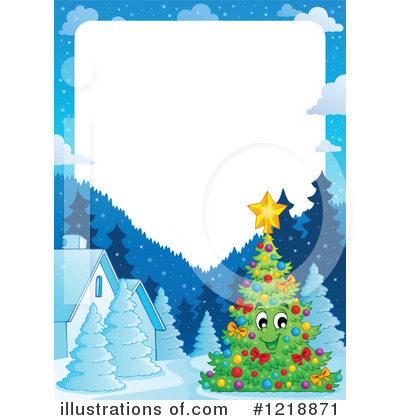 Royalty-Free (RF) Christmas Clipart Illustration by visekart - Stock Sample #1218871