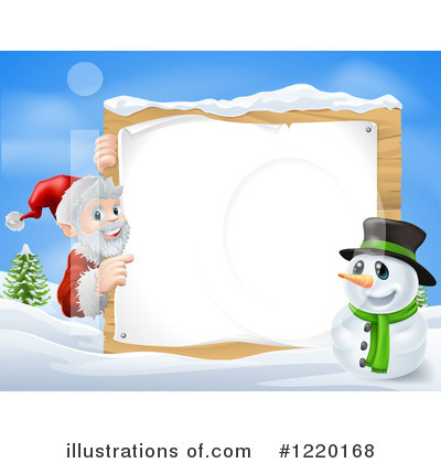 Royalty-Free (RF) Christmas Clipart Illustration by AtStockIllustration - Stock Sample #1220168