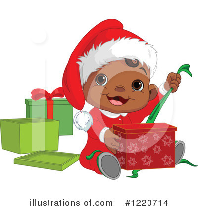 Royalty-Free (RF) Christmas Clipart Illustration by Pushkin - Stock Sample #1220714