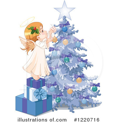 Royalty-Free (RF) Christmas Clipart Illustration by Pushkin - Stock Sample #1220716