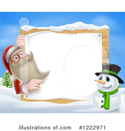 Royalty-Free (RF) Christmas Clipart Illustration by AtStockIllustration - Stock Sample #1222971