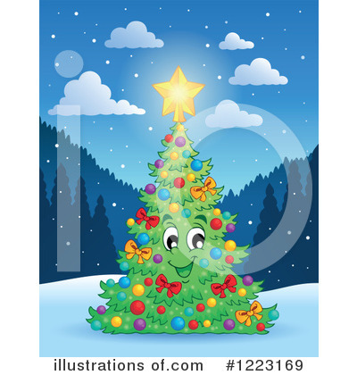 Royalty-Free (RF) Christmas Clipart Illustration by visekart - Stock Sample #1223169