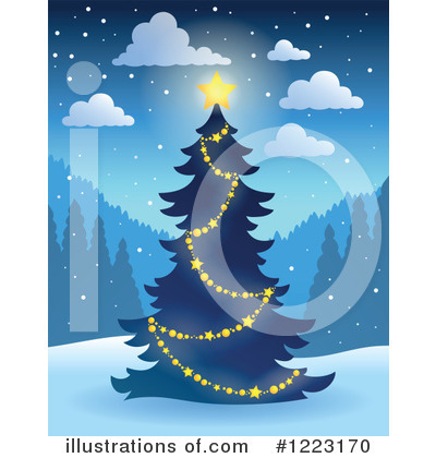 Royalty-Free (RF) Christmas Clipart Illustration by visekart - Stock Sample #1223170