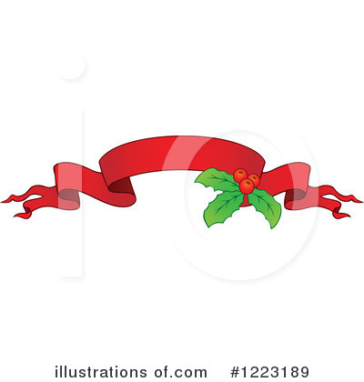 Christmas Holly Clipart #1223189 by visekart