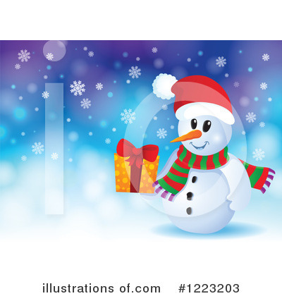 Royalty-Free (RF) Christmas Clipart Illustration by visekart - Stock Sample #1223203